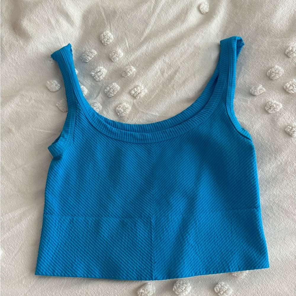 Rock & Rags Blue Tank Top Size S
